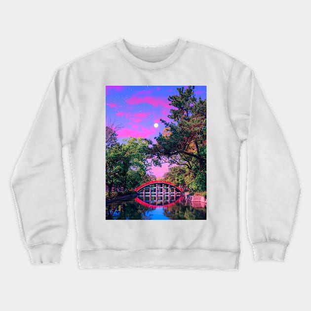 Tropic colors in Osaka Crewneck Sweatshirt by funglazie